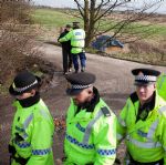 GMP POLICING BARTON MOSS PROTESTS SALFORD